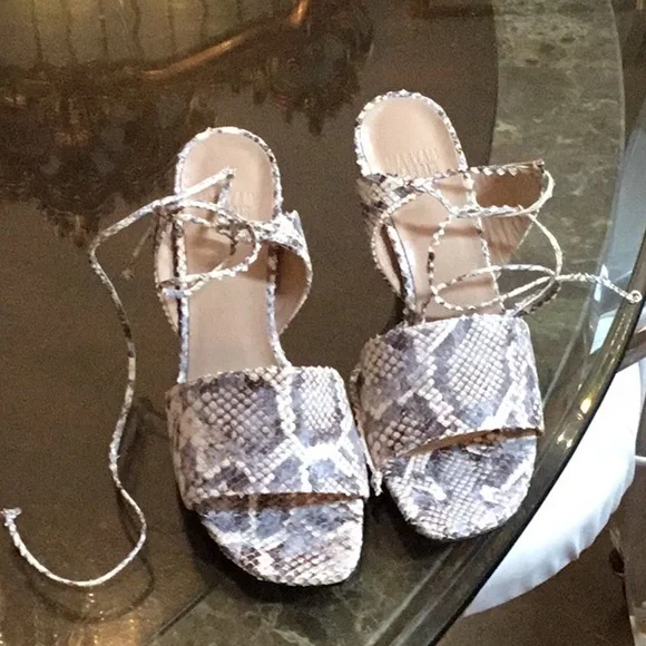 Sexy maryham Nasir zadeh strappy heels - Picture 1 of 5